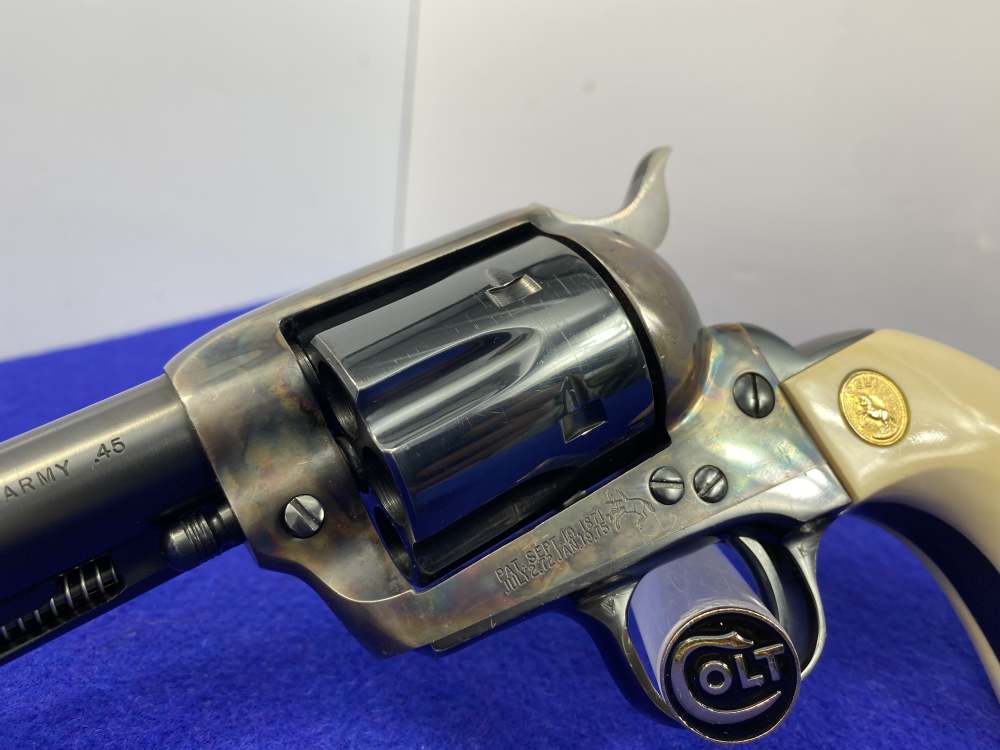 CUSTOM SHOP Colt Single Action Army .45 Colt *ULTRA RARE FACTORY IVORY*-img-16