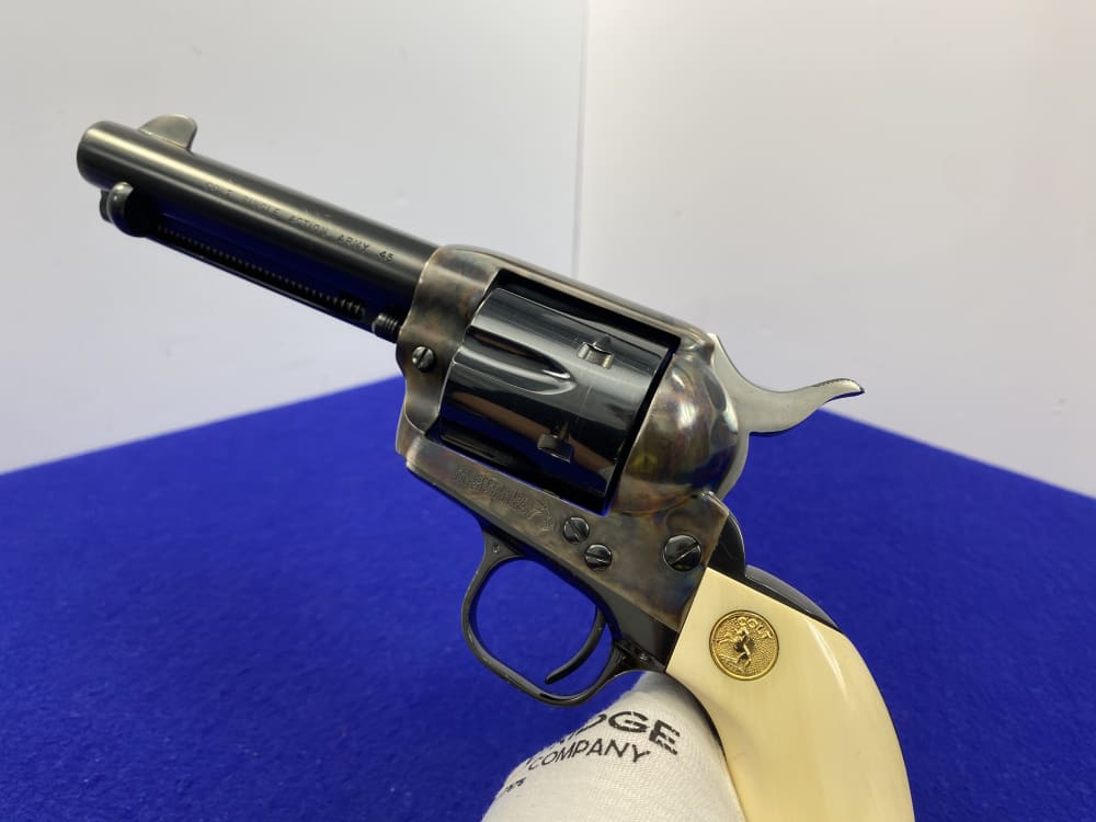 CUSTOM SHOP Colt Single Action Army .45 Colt *ULTRA RARE FACTORY IVORY*-img-53