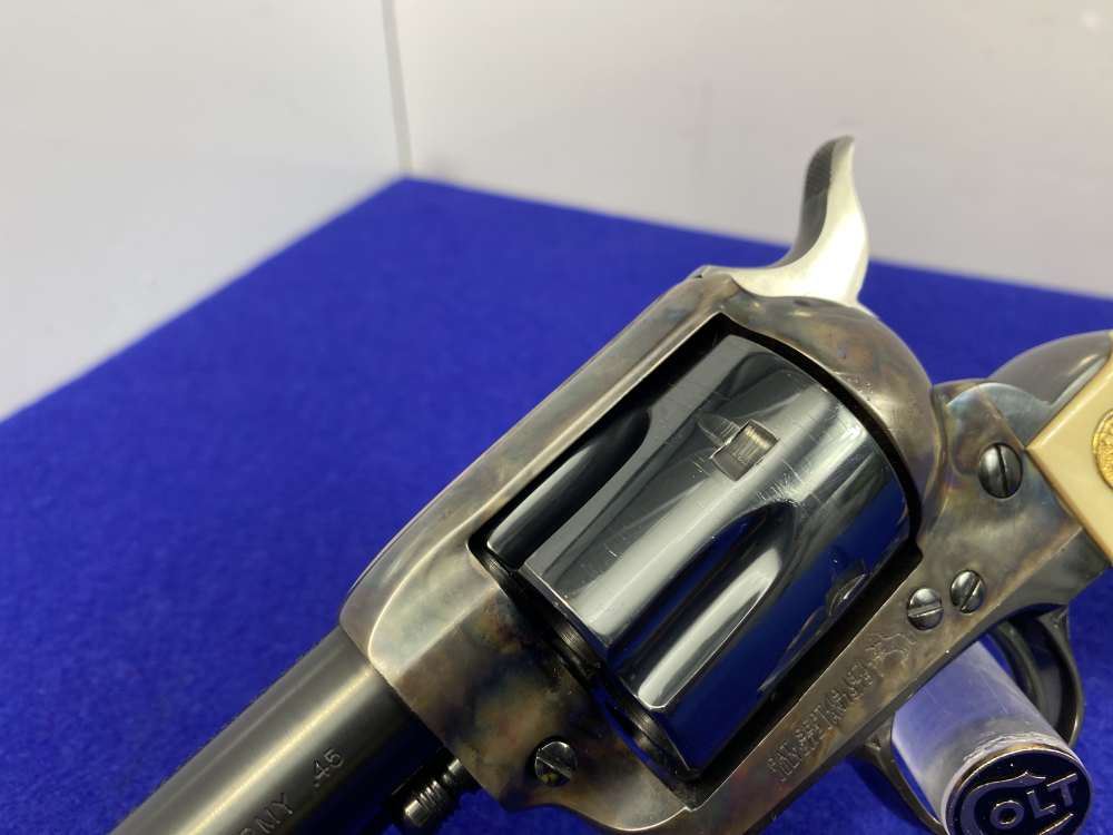 CUSTOM SHOP Colt Single Action Army .45 Colt *ULTRA RARE FACTORY IVORY*-img-13