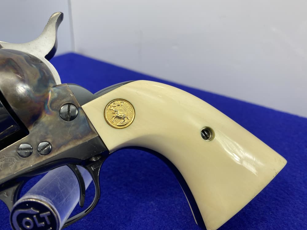 CUSTOM SHOP Colt Single Action Army .45 Colt *ULTRA RARE FACTORY IVORY*-img-9