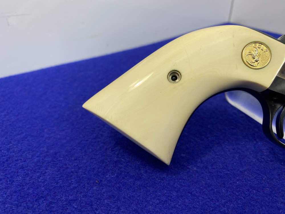 CUSTOM SHOP Colt Single Action Army .45 Colt *ULTRA RARE FACTORY IVORY*-img-21