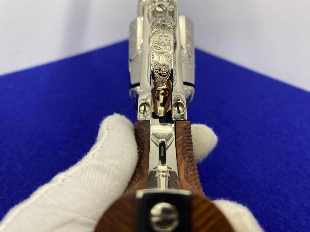 Colt SAA .44-40 Nickel 4.75" -FACTORY "C" CLASS SCROLL ENGRAVED- 31 of 40-img-55