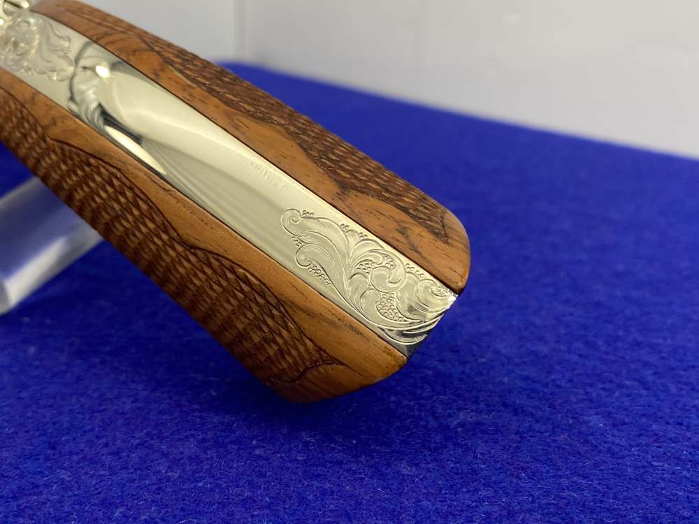 Colt SAA .44-40 Nickel 4.75" -FACTORY "C" CLASS SCROLL ENGRAVED- 31 of 40-img-44