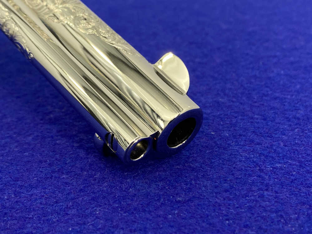 Colt SAA .44-40 Nickel 4.75" -FACTORY "C" CLASS SCROLL ENGRAVED- 31 of 40-img-40