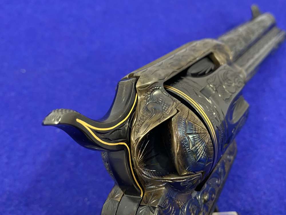 Colt Single Action Army .45 -MASTER FULL COVERAGE HAND ENGRAVED- New in Box-img-37