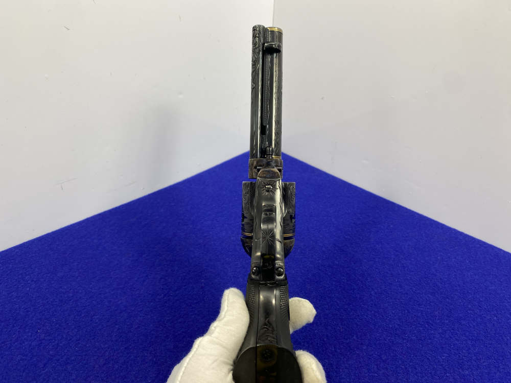 Colt Single Action Army .45 -MASTER FULL COVERAGE HAND ENGRAVED- New in Box-img-55