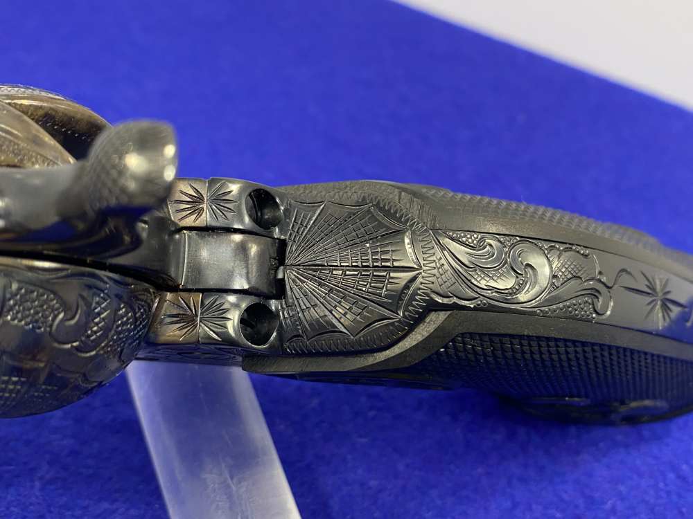 Colt Single Action Army .45 -MASTER FULL COVERAGE HAND ENGRAVED- New in Box-img-48