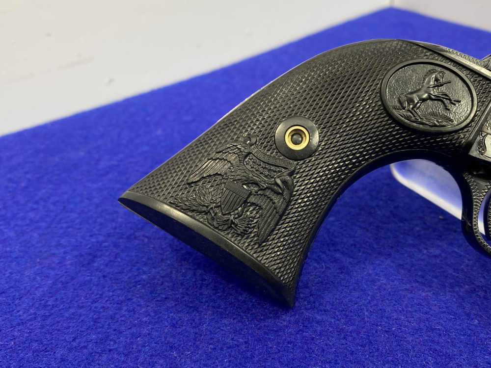 Colt Single Action Army .45 -MASTER FULL COVERAGE HAND ENGRAVED- New in Box-img-28