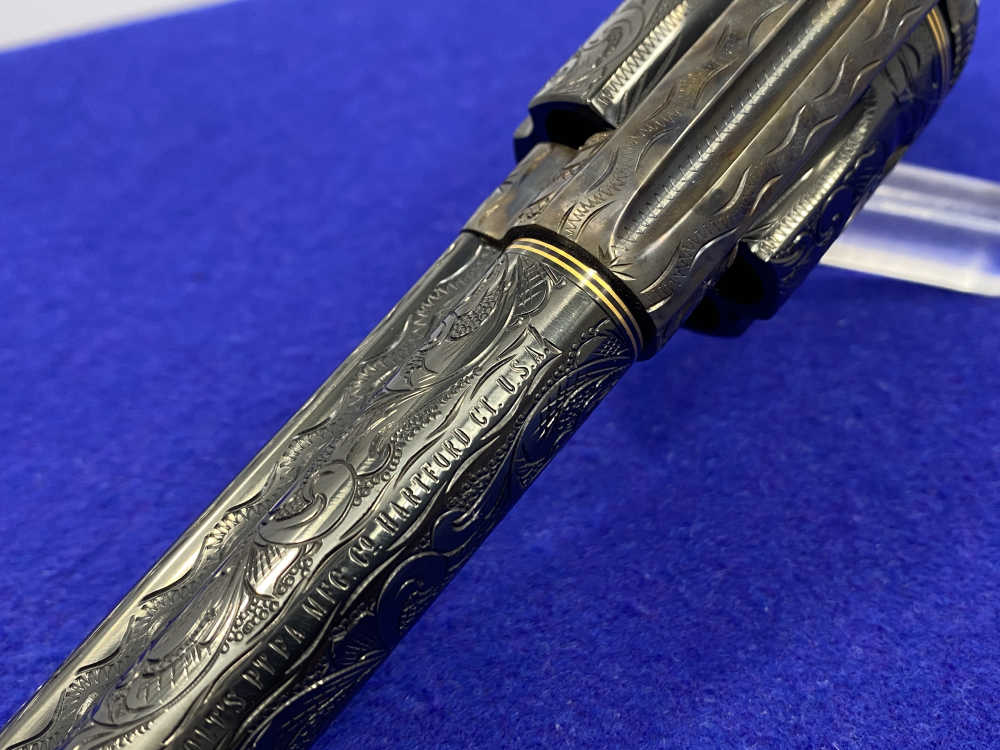 Colt Single Action Army .45 -MASTER FULL COVERAGE HAND ENGRAVED- New in Box-img-52
