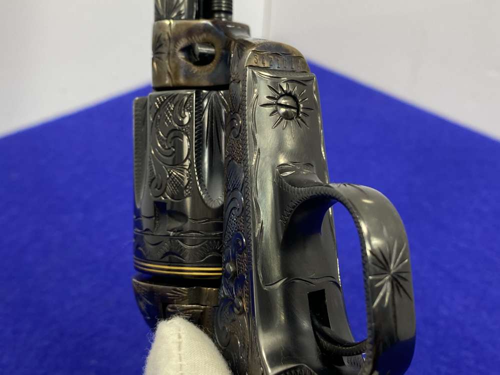 Colt Single Action Army .45 -MASTER FULL COVERAGE HAND ENGRAVED- New in Box-img-60