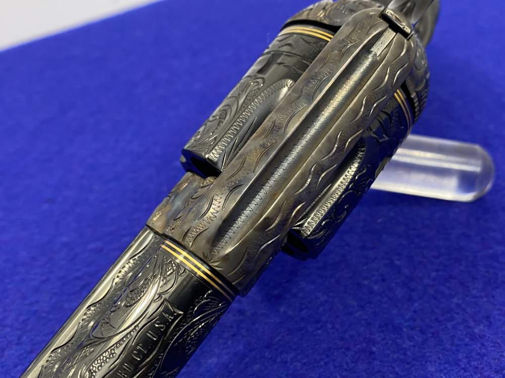 Colt Single Action Army .45 -MASTER FULL COVERAGE HAND ENGRAVED- New in Box-img-51