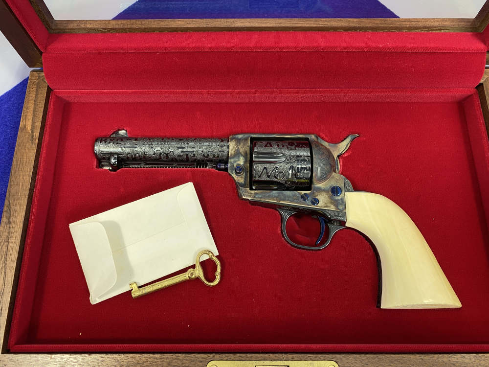 Colt Single Action Army - CATTLE BRAND MASTER HAND ENGRAVED - Second Gen-img-73
