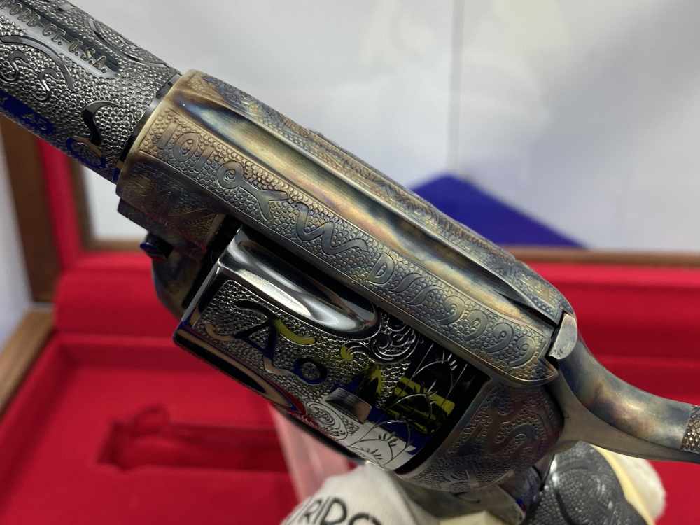 Colt Single Action Army - CATTLE BRAND MASTER HAND ENGRAVED - Second Gen-img-37