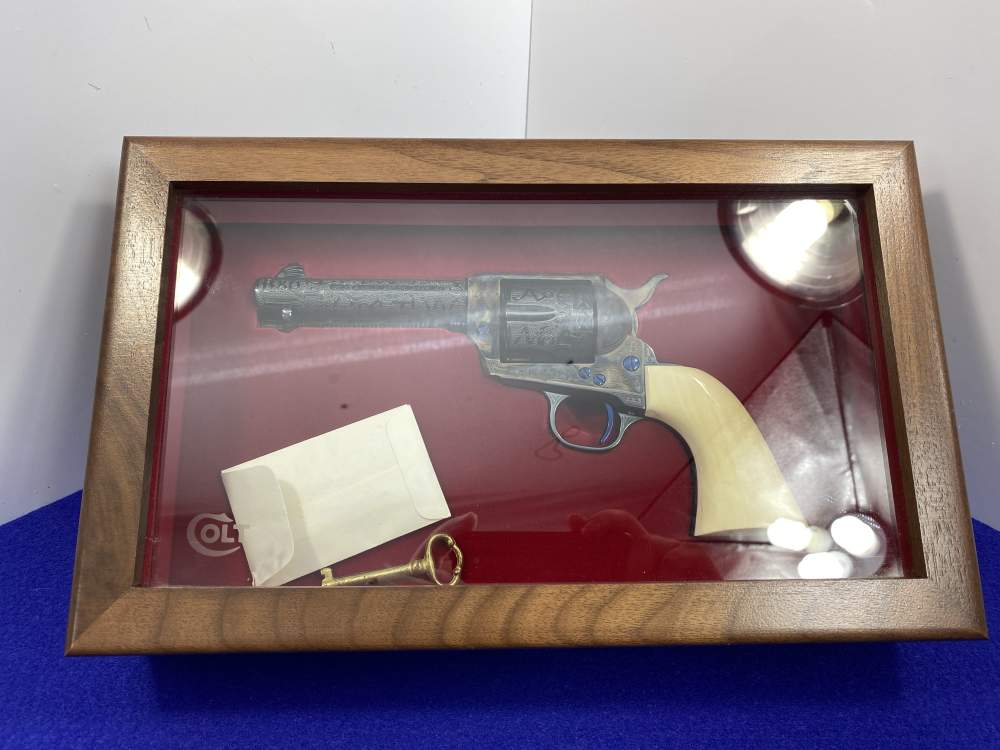 Colt Single Action Army - CATTLE BRAND MASTER HAND ENGRAVED - Second Gen-img-74