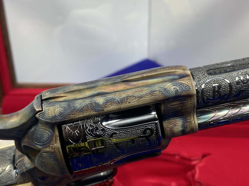 Colt Single Action Army - CATTLE BRAND MASTER HAND ENGRAVED - Second Gen-img-38