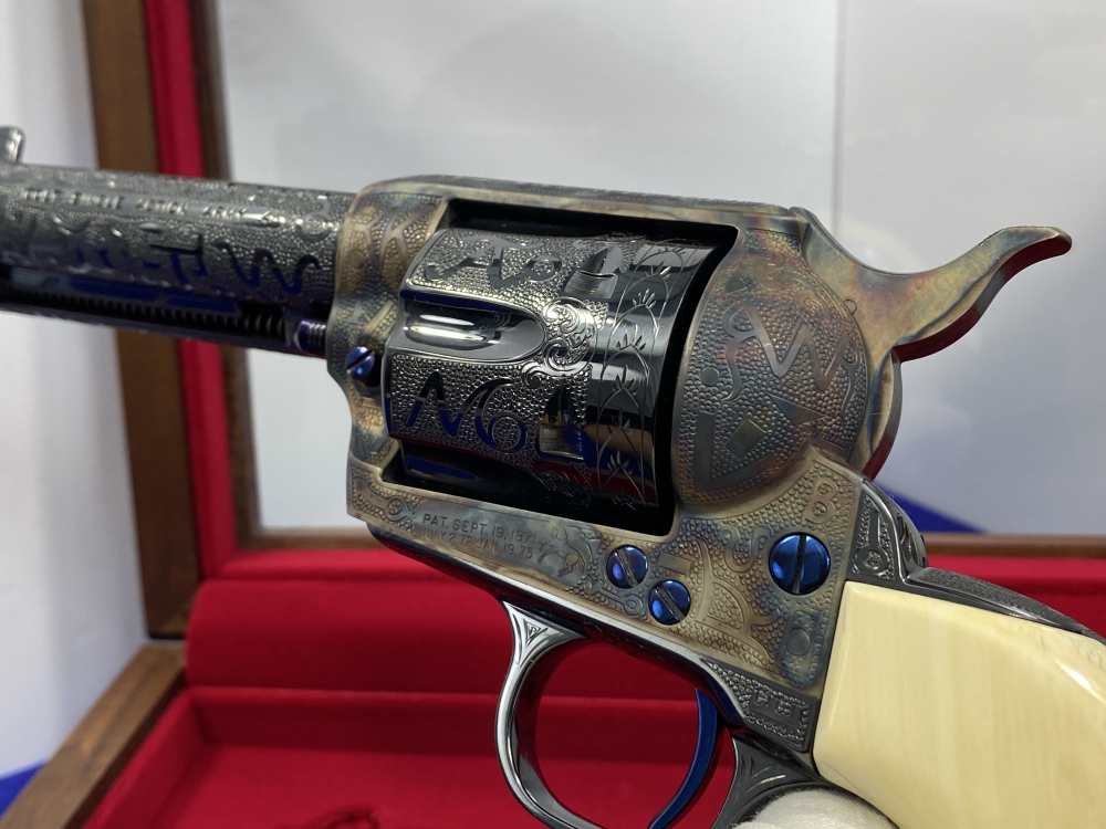 Colt Single Action Army - CATTLE BRAND MASTER HAND ENGRAVED - Second Gen-img-66