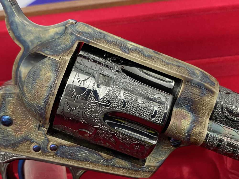 Colt Single Action Army - CATTLE BRAND MASTER HAND ENGRAVED - Second Gen-img-27