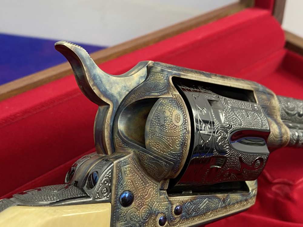 Colt Single Action Army - CATTLE BRAND MASTER HAND ENGRAVED - Second Gen-img-25