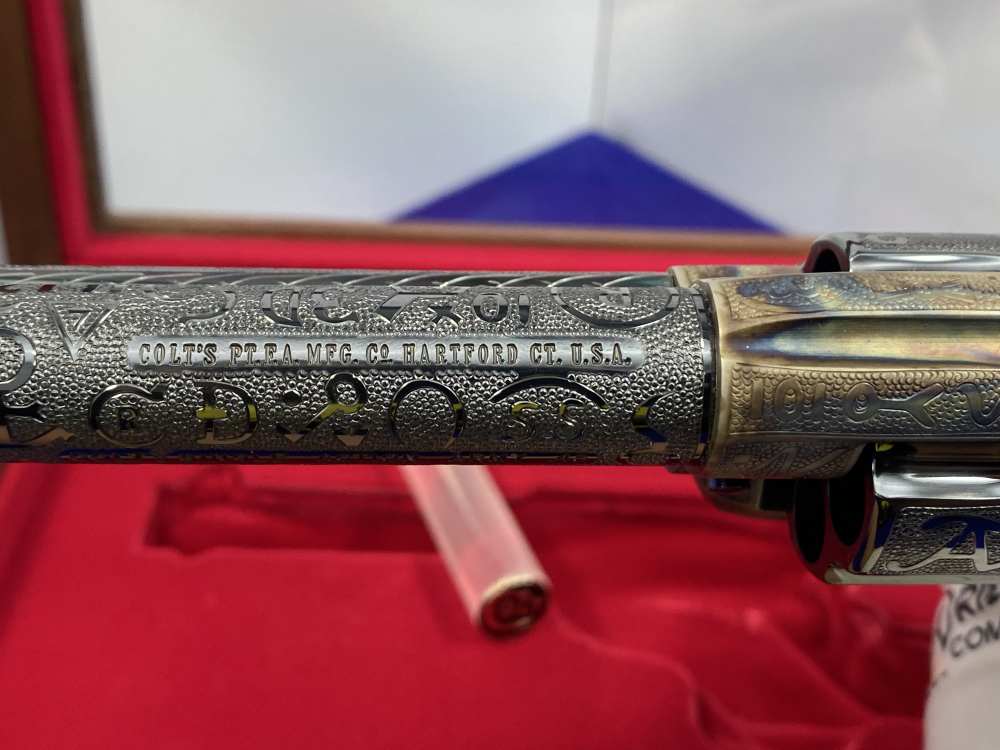 Colt Single Action Army - CATTLE BRAND MASTER HAND ENGRAVED - Second Gen-img-39