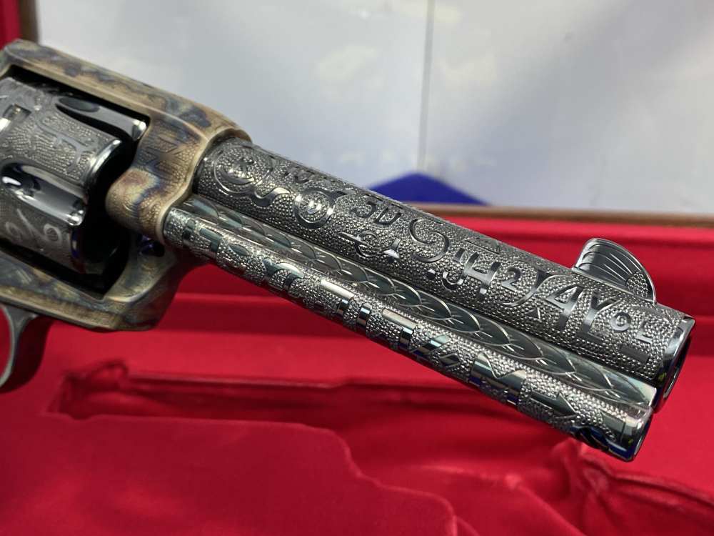 Colt Single Action Army - CATTLE BRAND MASTER HAND ENGRAVED - Second Gen-img-72
