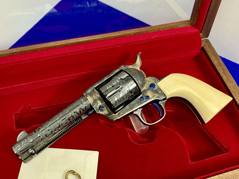Colt Single Action Army - CATTLE BRAND MASTER HAND ENGRAVED - Second Gen-img-75