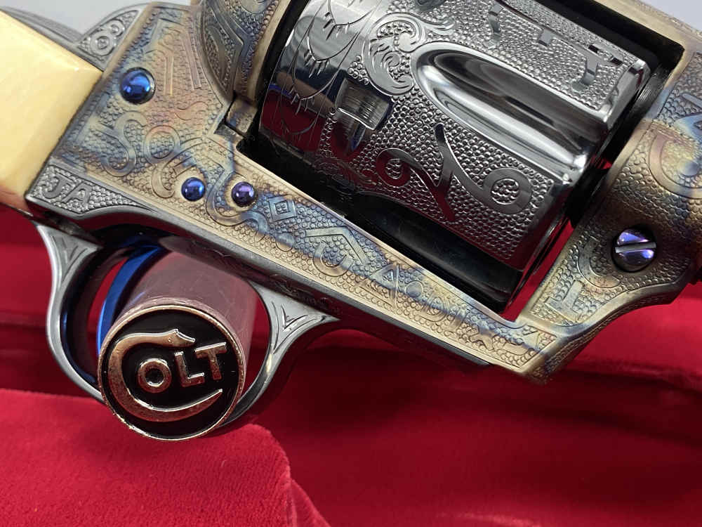 Colt Single Action Army - CATTLE BRAND MASTER HAND ENGRAVED - Second Gen-img-22