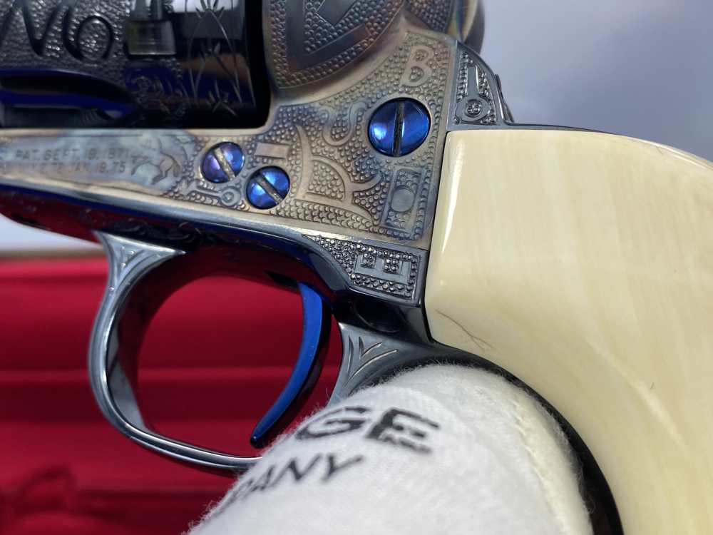 Colt Single Action Army - CATTLE BRAND MASTER HAND ENGRAVED - Second Gen-img-68