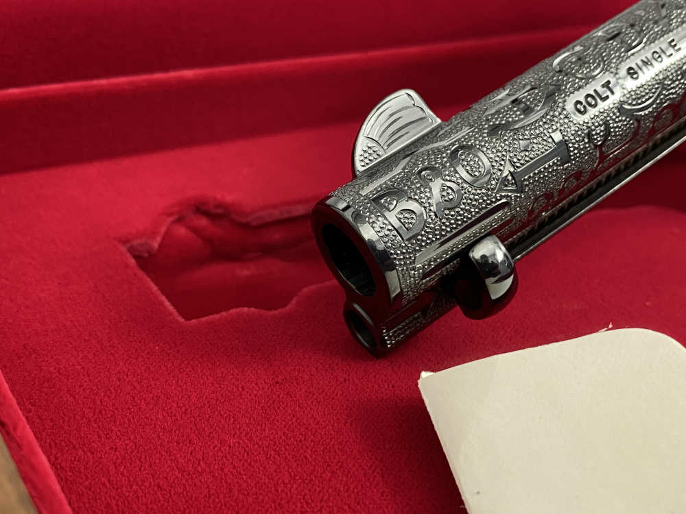 Colt Single Action Army - CATTLE BRAND MASTER HAND ENGRAVED - Second Gen-img-16
