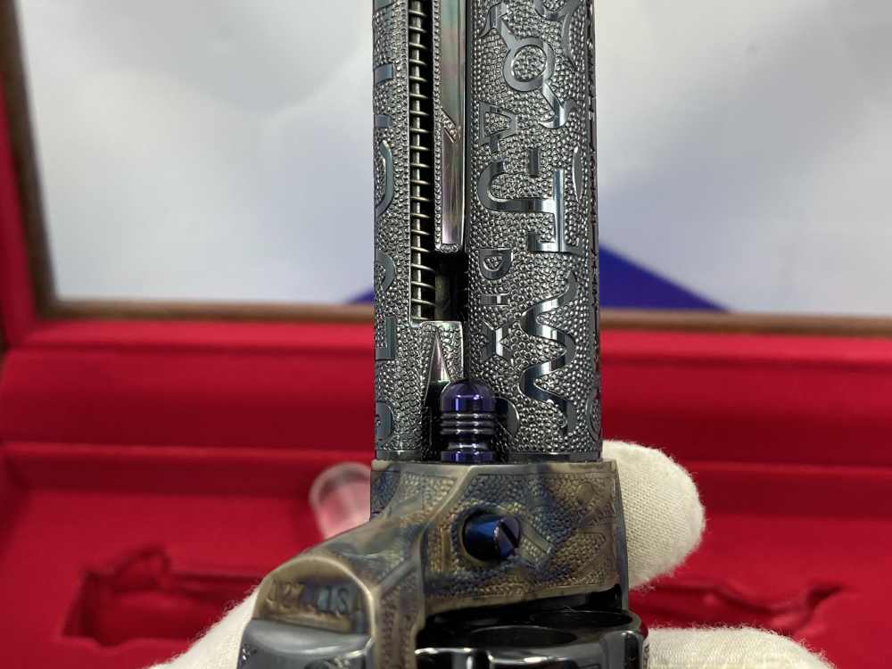Colt Single Action Army - CATTLE BRAND MASTER HAND ENGRAVED - Second Gen-img-50
