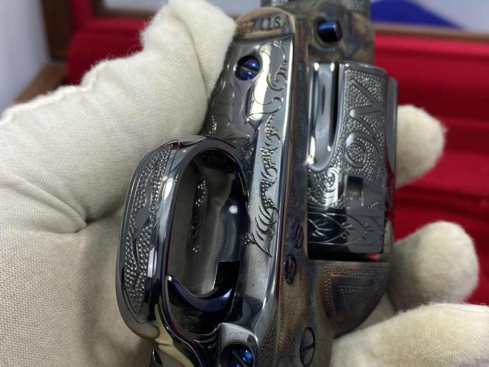 Colt Single Action Army - CATTLE BRAND MASTER HAND ENGRAVED - Second Gen-img-47