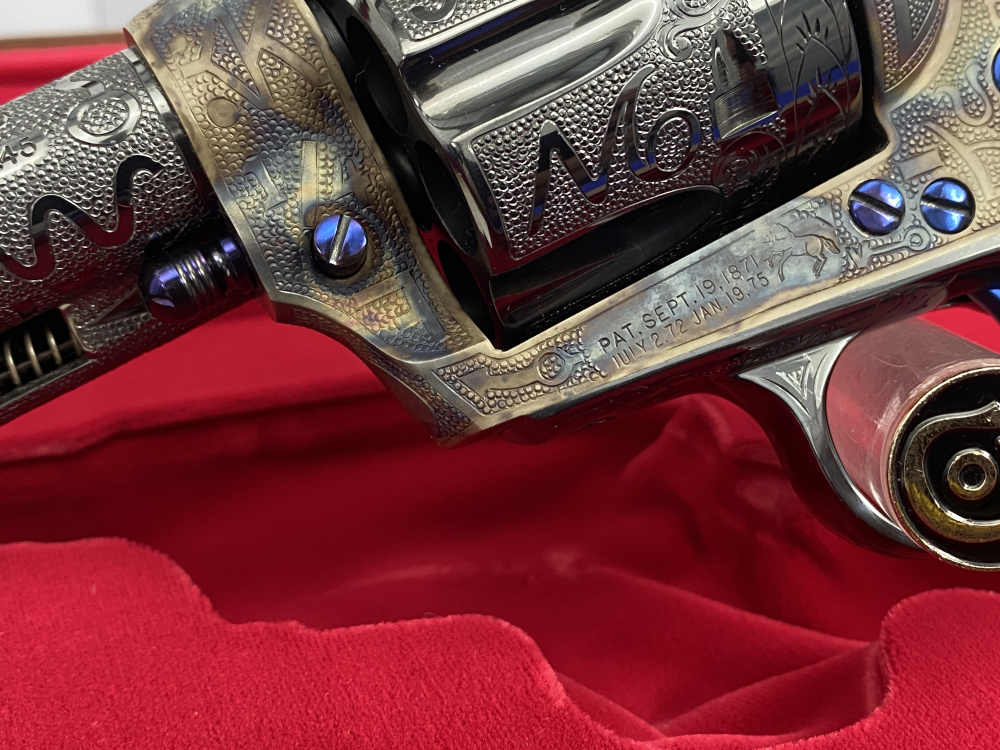 Colt Single Action Army - CATTLE BRAND MASTER HAND ENGRAVED - Second Gen-img-7