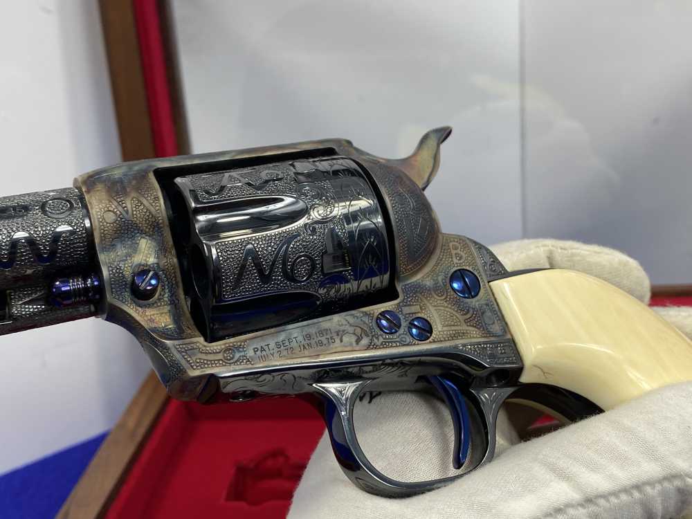 Colt Single Action Army - CATTLE BRAND MASTER HAND ENGRAVED - Second Gen-img-70