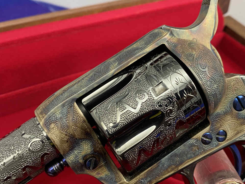 Colt Single Action Army - CATTLE BRAND MASTER HAND ENGRAVED - Second Gen-img-10