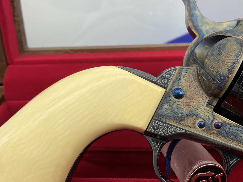 Colt Single Action Army - CATTLE BRAND MASTER HAND ENGRAVED - Second Gen-img-20