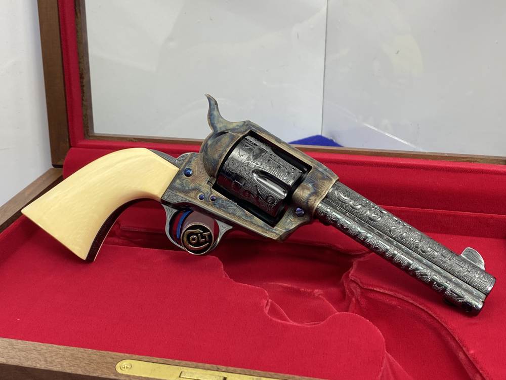 Colt Single Action Army - CATTLE BRAND MASTER HAND ENGRAVED - Second Gen-img-18