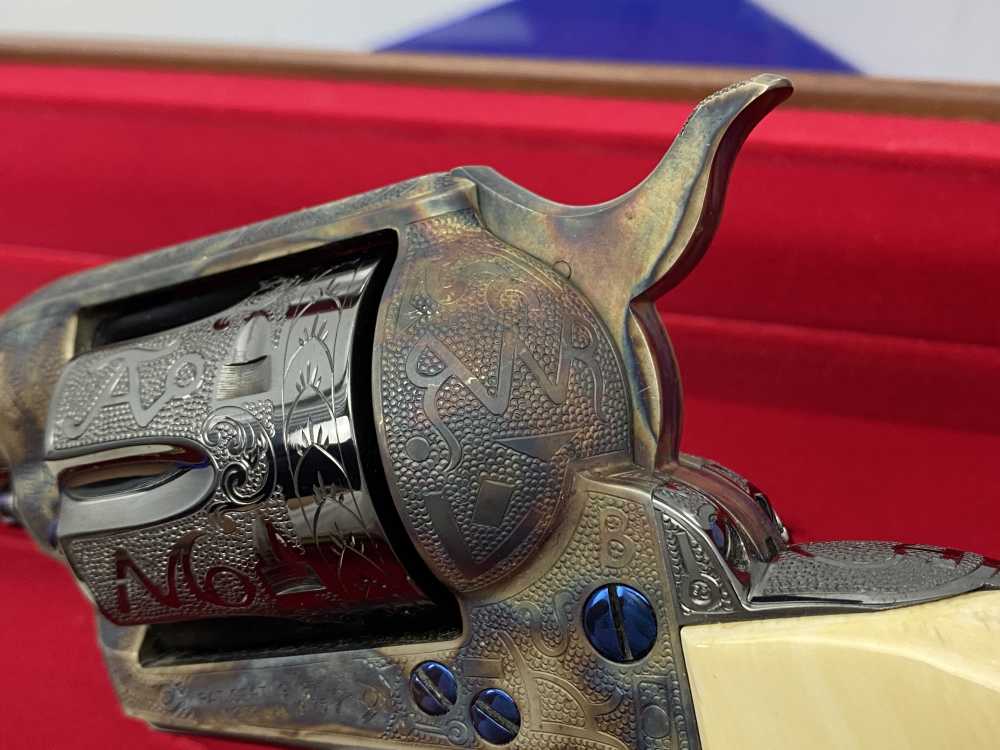 Colt Single Action Army - CATTLE BRAND MASTER HAND ENGRAVED - Second Gen-img-13