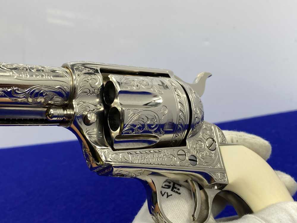 Colt Single Action Army .45 -JOHN ADAMS MASTER HAND ENGRAVED- 2nd Gen-img-60