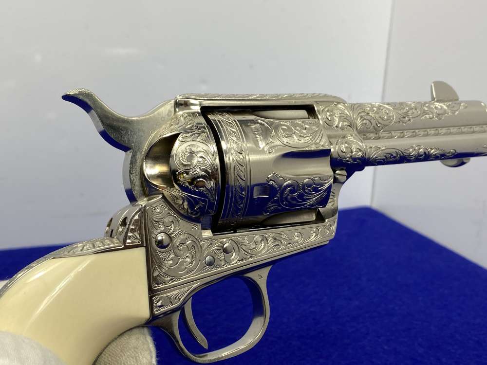Colt Single Action Army .45 -JOHN ADAMS MASTER HAND ENGRAVED- 2nd Gen-img-55