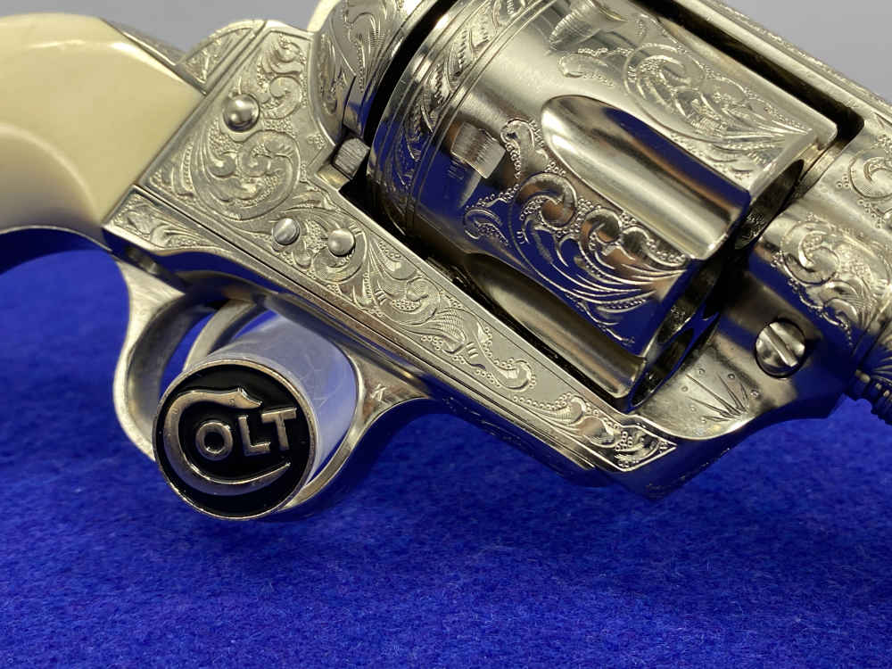 Colt Single Action Army .45 -JOHN ADAMS MASTER HAND ENGRAVED- 2nd Gen-img-23