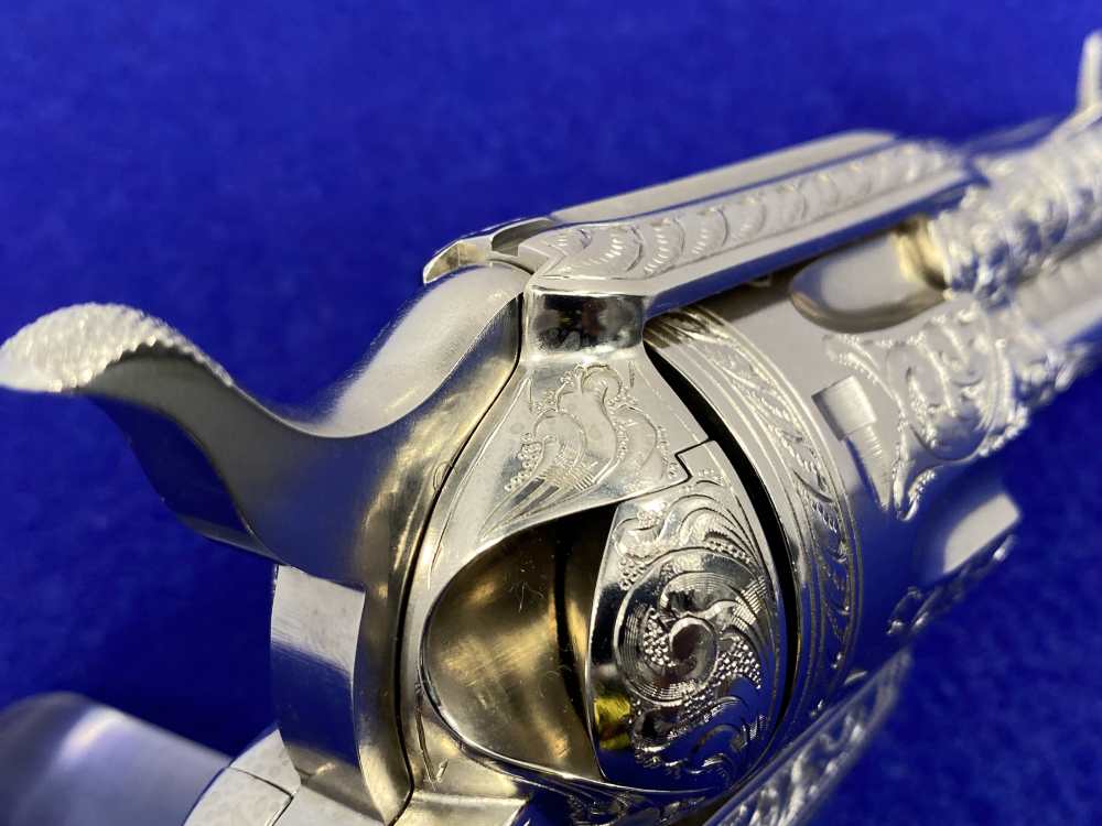 Colt Single Action Army .45 -JOHN ADAMS MASTER HAND ENGRAVED- 2nd Gen-img-27