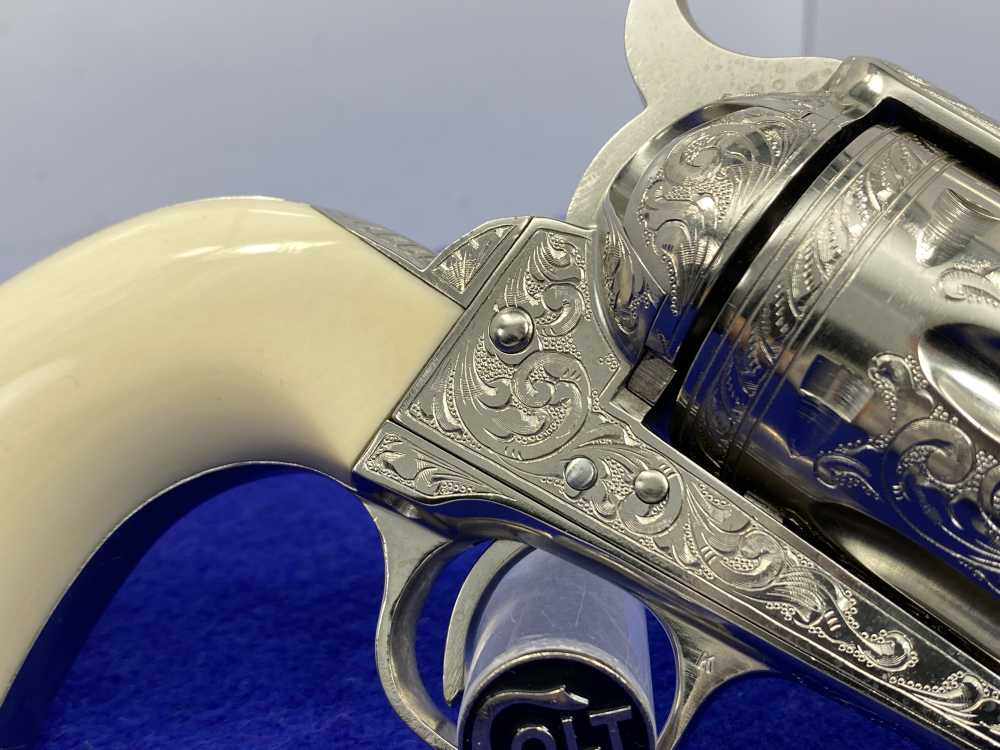 Colt Single Action Army .45 -JOHN ADAMS MASTER HAND ENGRAVED- 2nd Gen-img-22
