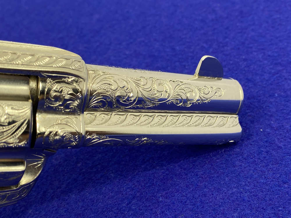 Colt Single Action Army .45 -JOHN ADAMS MASTER HAND ENGRAVED- 2nd Gen-img-35