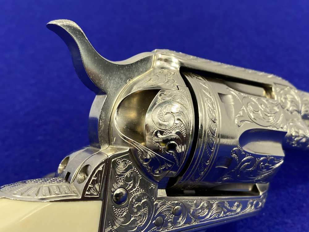 Colt Single Action Army .45 -JOHN ADAMS MASTER HAND ENGRAVED- 2nd Gen-img-26