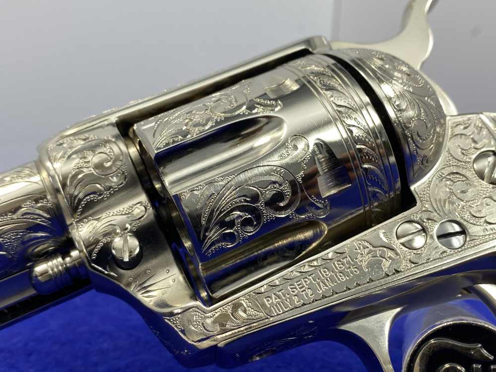 Colt Single Action Army .45 -JOHN ADAMS MASTER HAND ENGRAVED- 2nd Gen-img-14