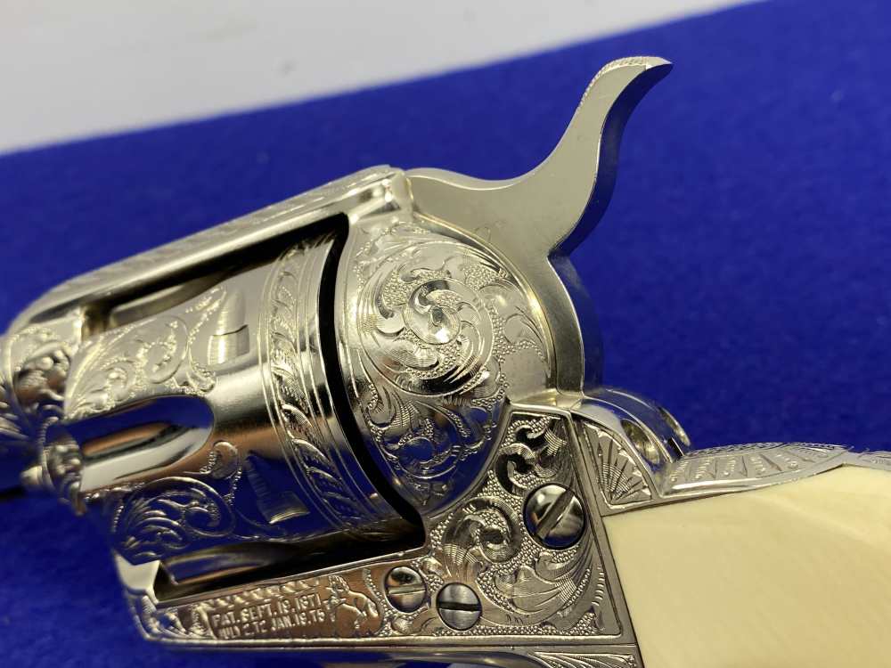 Colt Single Action Army .45 -JOHN ADAMS MASTER HAND ENGRAVED- 2nd Gen-img-11