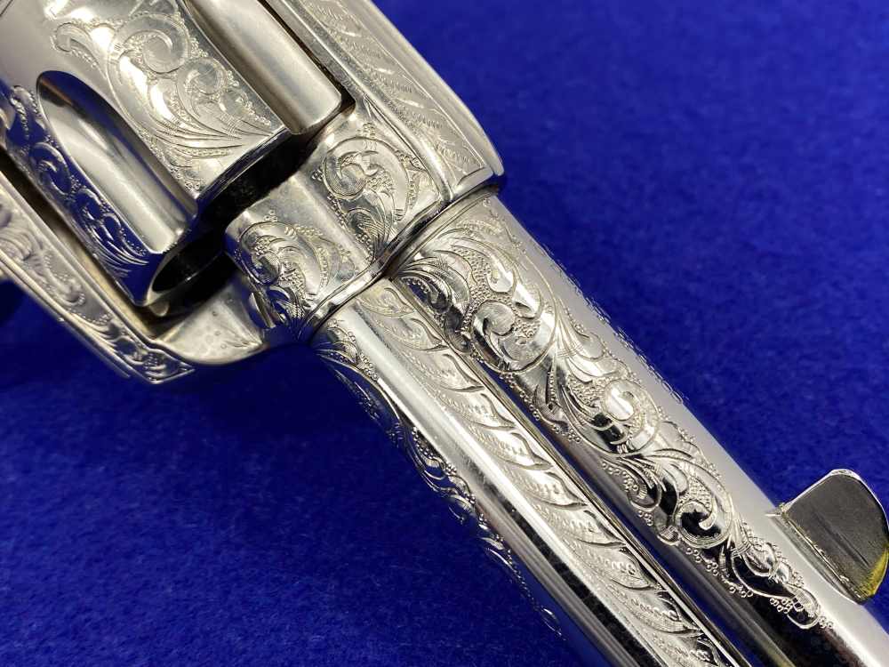 Colt Single Action Army .45 -JOHN ADAMS MASTER HAND ENGRAVED- 2nd Gen-img-32