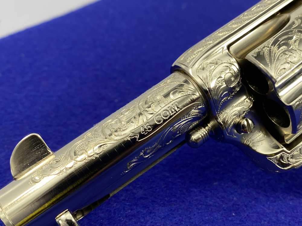 Colt Single Action Army .45 -JOHN ADAMS MASTER HAND ENGRAVED- 2nd Gen-img-16