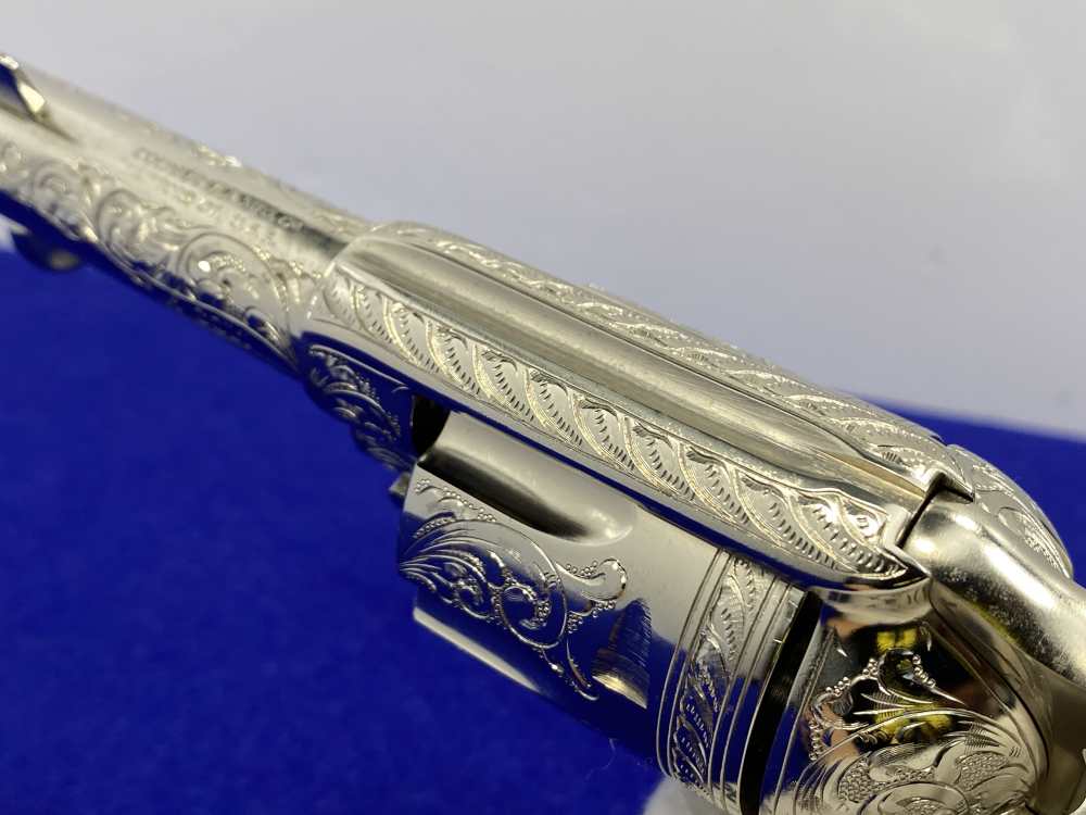 Colt Single Action Army .45 -JOHN ADAMS MASTER HAND ENGRAVED- 2nd Gen-img-43