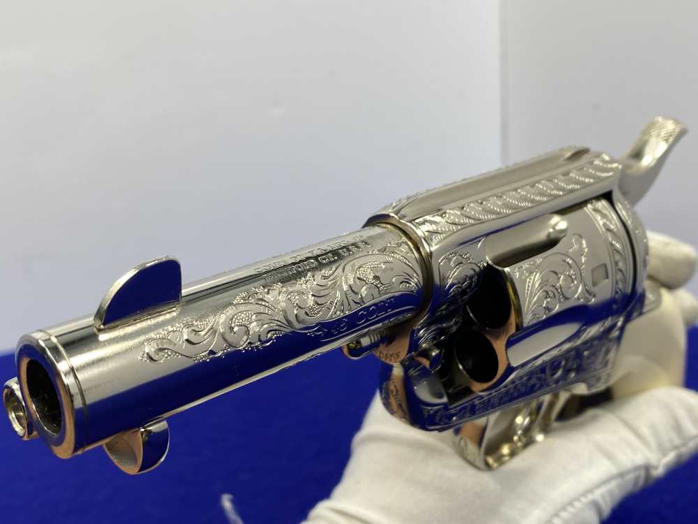 Colt Single Action Army .45 -JOHN ADAMS MASTER HAND ENGRAVED- 2nd Gen-img-62