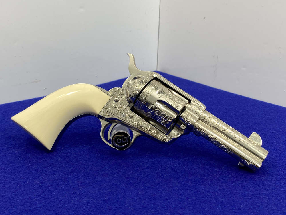 Colt Single Action Army .45 -JOHN ADAMS MASTER HAND ENGRAVED- 2nd Gen-img-19